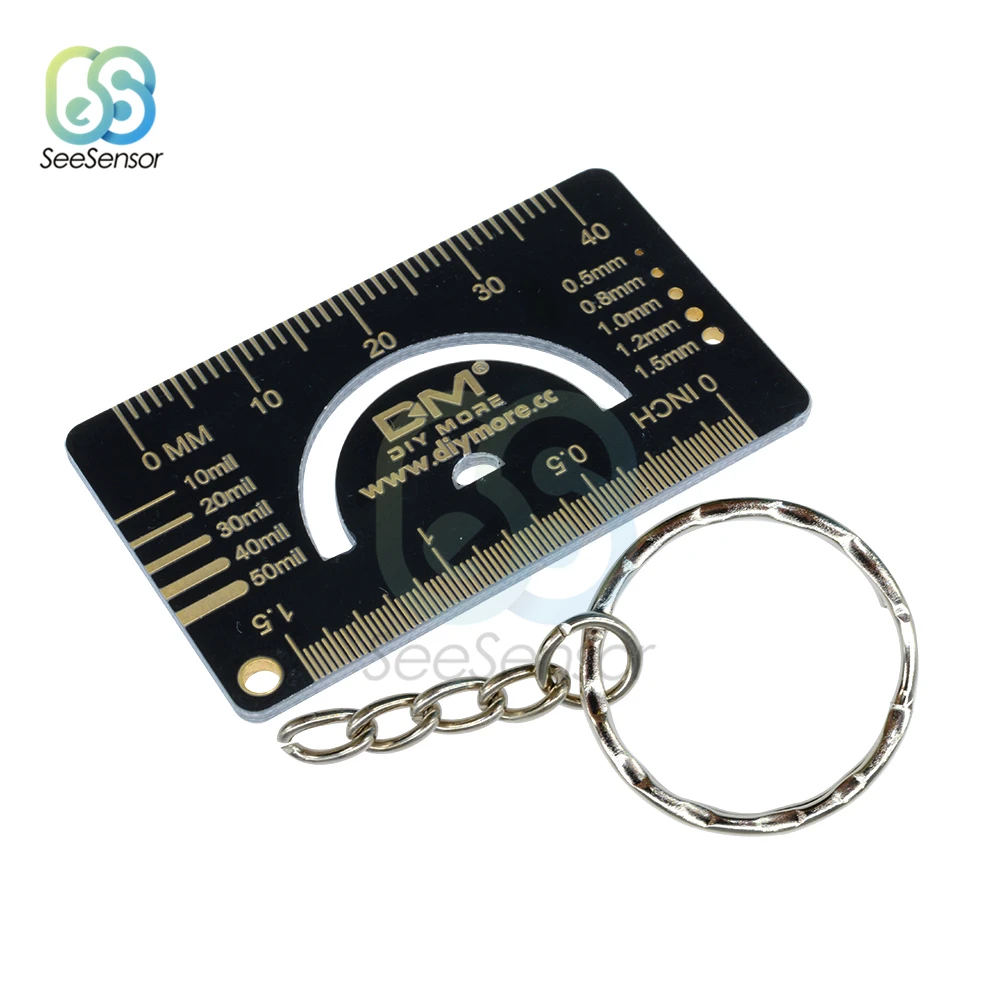 4 см, 15 см, 20 см, 25 см, многофункциональная линейка PCB для электронных инженеров, для гиков, производителей, для фанатов Arduino, контрольная линейка PCB