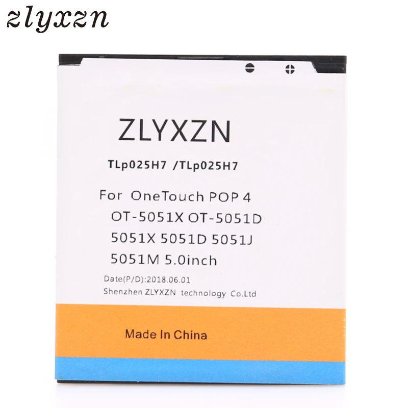 3200 мАч TLp025H7 батарея для Alcatel 5051 Pop 4 (5 0) TLp025H1 батареи мобильных