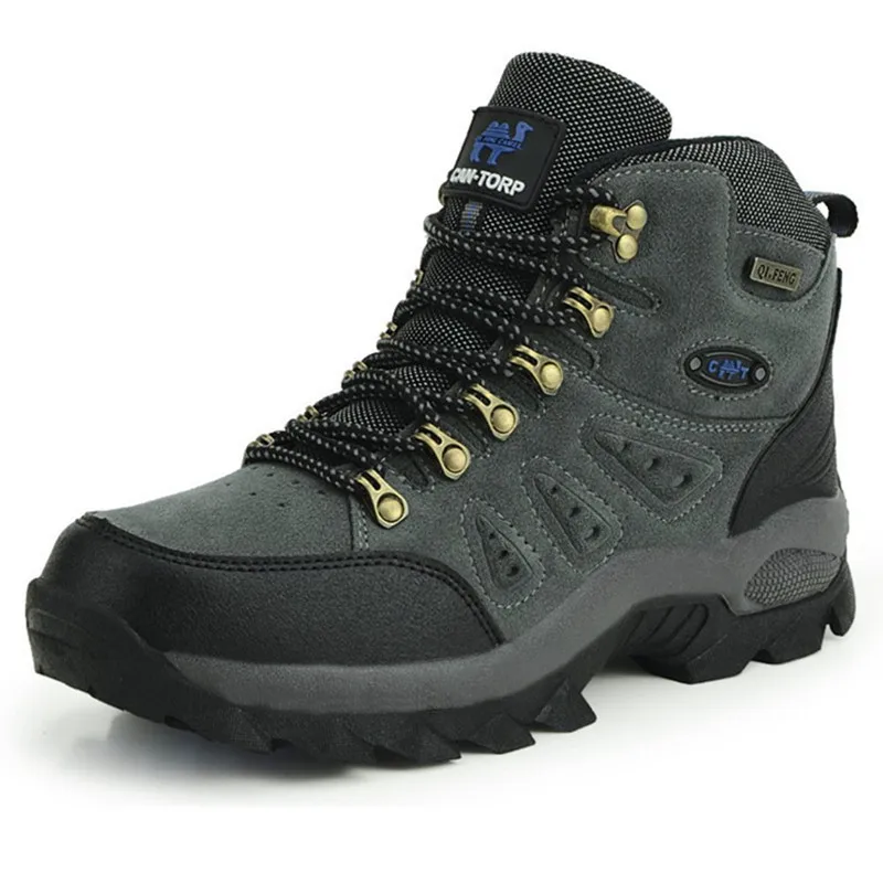 Мужские походные ботинки Нескользящие водонепроницаемые кроссовки для походов