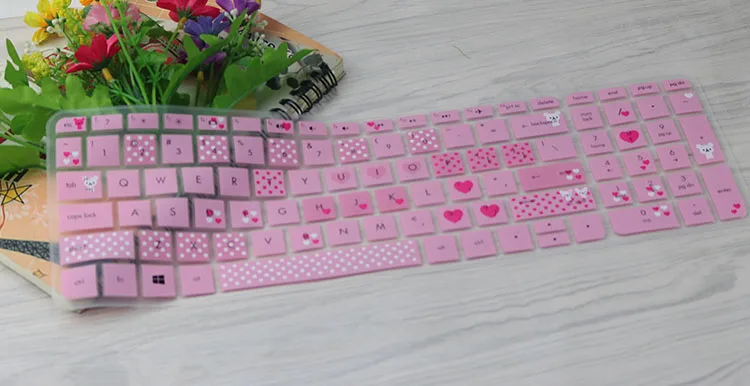 Color2 17 ''17,3'' силиконовая защитная накладка для клавиатуры Крышка для hp Pavilion 17 двумя способами; женские 17t ENVY 17z m7-n m7 17t-n 17-s серии - Цвет: Color2