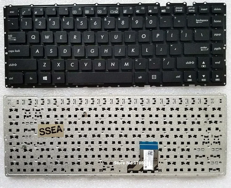 

SSEA New US Keyboard for ASUS A401 A401L K401 K401L laptop keyboard