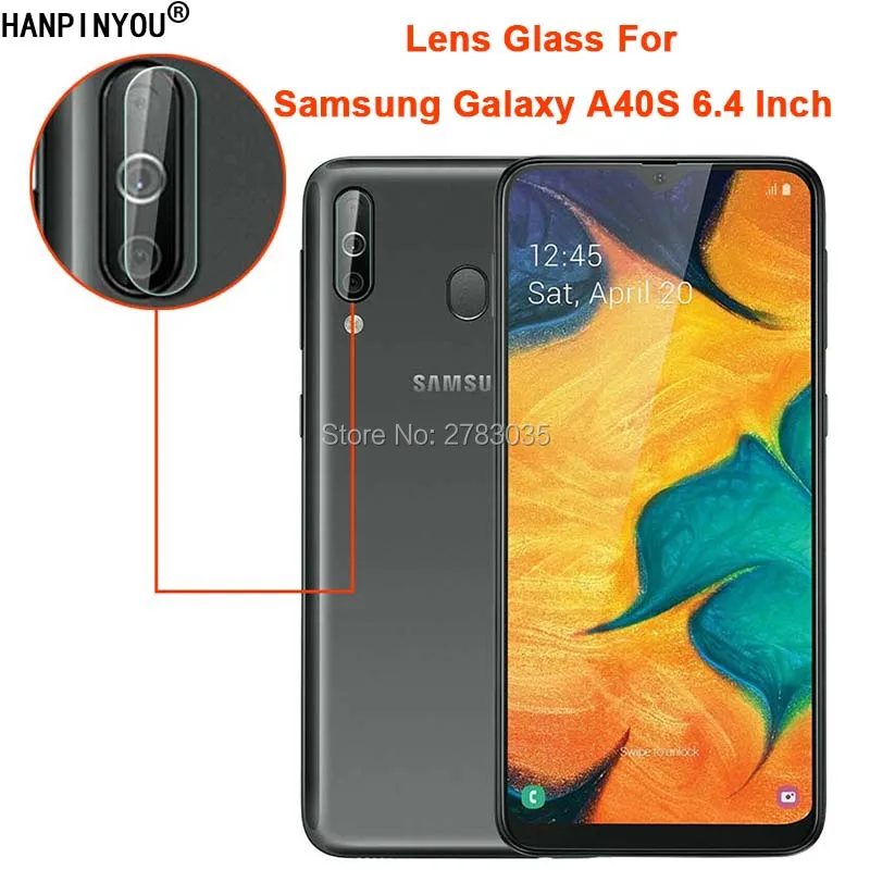 Прозрачная ультратонкая Защитная пленка для объектива задней камеры Samsung Galaxy A40s A3050 6,4 дюйма