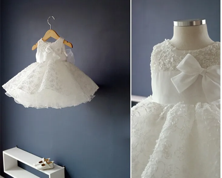 Благородное крестильное платье для крещения платье-пачка принцессы на день