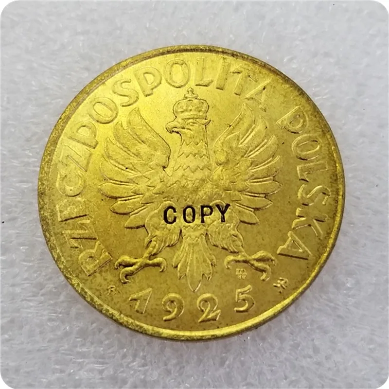 Польша 10 20 50100 zloэтих 1925 копия монет KONSTYTUCJA|Безвалютные монеты| |
