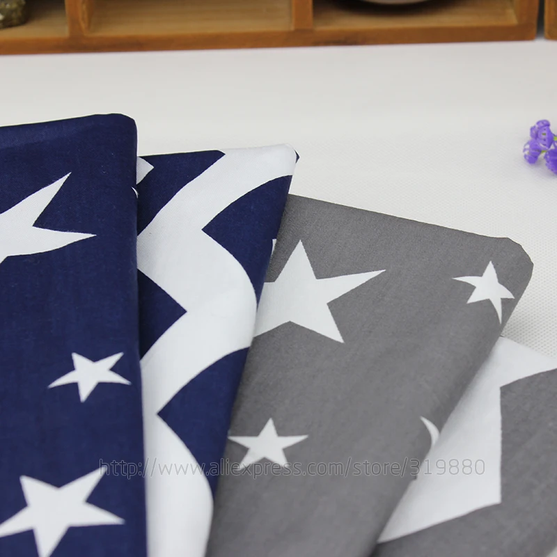 Подушка серии морской волны и Star 4 шт. хлопковая ткань для шитья тильда кукла тела