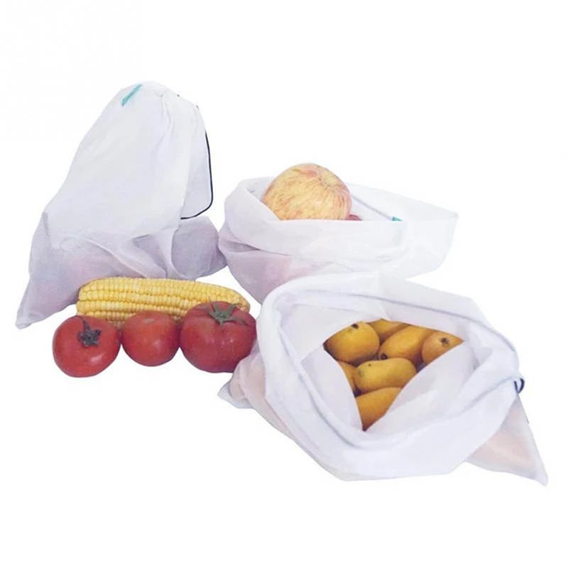 12 шт. многоразовые сумки веревка сетка овощи фрукты игрушки разное Органайзер