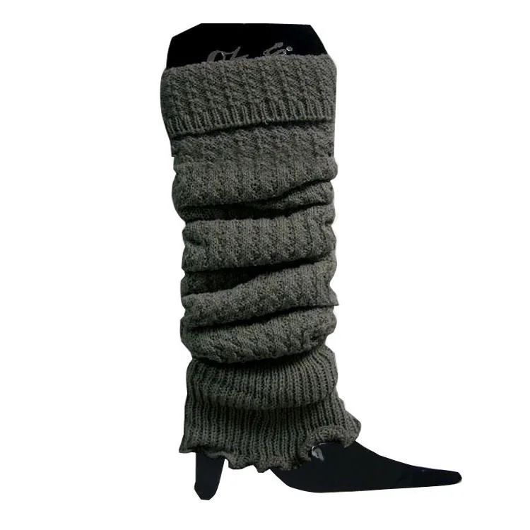 2014 new freeshipping solid fashion fur leg warmers hot sale women thin section knit stripe warmer socks wf-521354 | Женская одежда