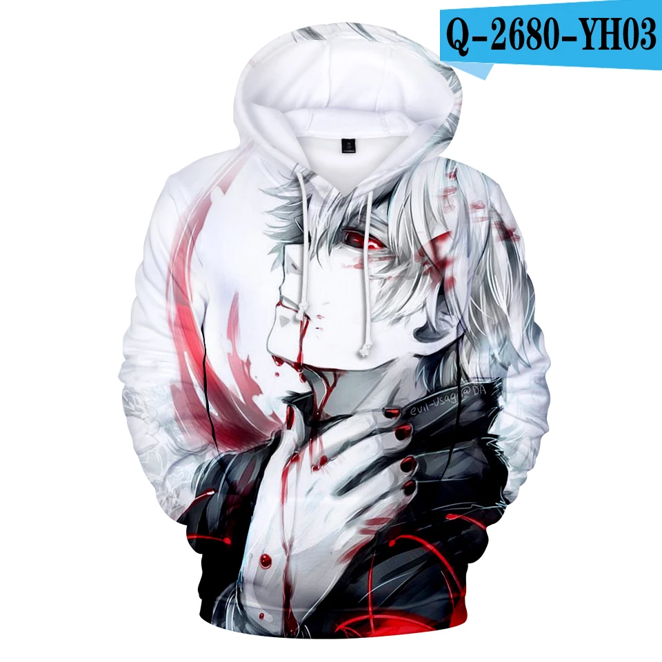Синий Frdun Tommy 3D одежда с надписью «Tokyo Ghoul толстовки Для мужчин и wo Для мужчин в стиле «хип-хоп» смешная Осенняя уличная одежда толстовки с капюшоном свитер свитшот для пар - Цвет: Синий