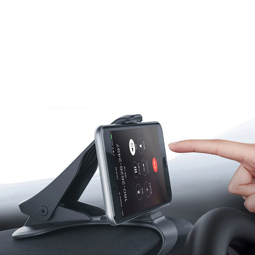 dashboard car phone holder clip mount stand support smartphone voiture car holder bracket soporte celular telefoonhouder auto free global shipping
