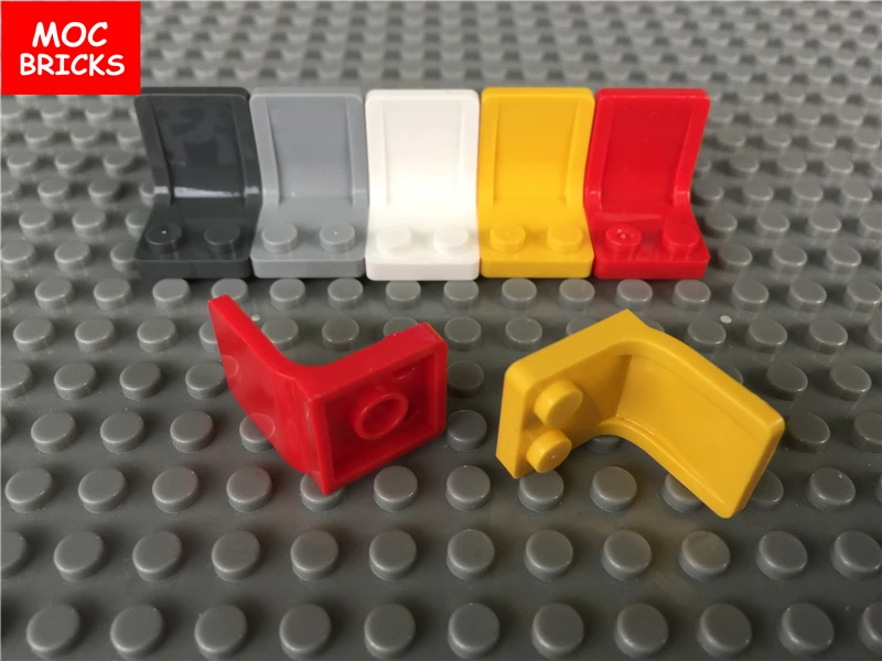 Кубики MOC 10 шт./лот детали для фигурок посуда сделай сам цветное сиденье/стул