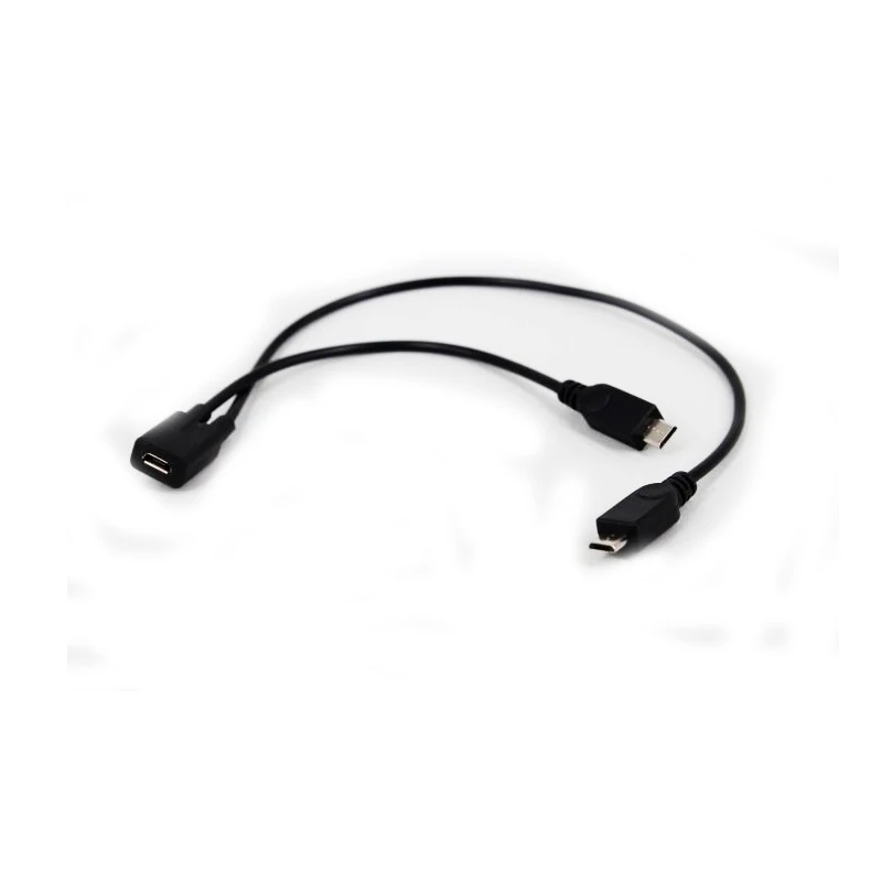 

Разветвитель Micro USB 2,0 Y 1 Woman-2 Male, Удлинительный кабель для передачи данных и зарядки телефона, высококачественный кабель для синхронизации данных, 1 шт.