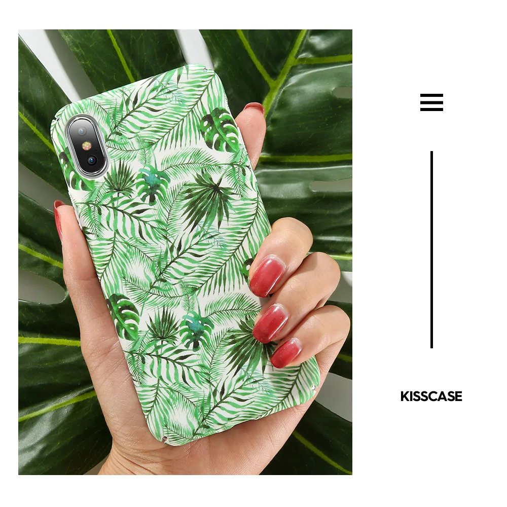 KISSCASE красочным рисунком чехол на айфон 7 плюс Жесткий Чехол xs max xr 8 6 6s задняя