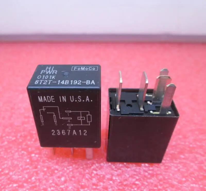 Горячая новинка реле 8T2T-14B192-BA 8T2T14B192BA 8T2T-14B192 12VDC 12V DC12V 5PIN 5шт./лот