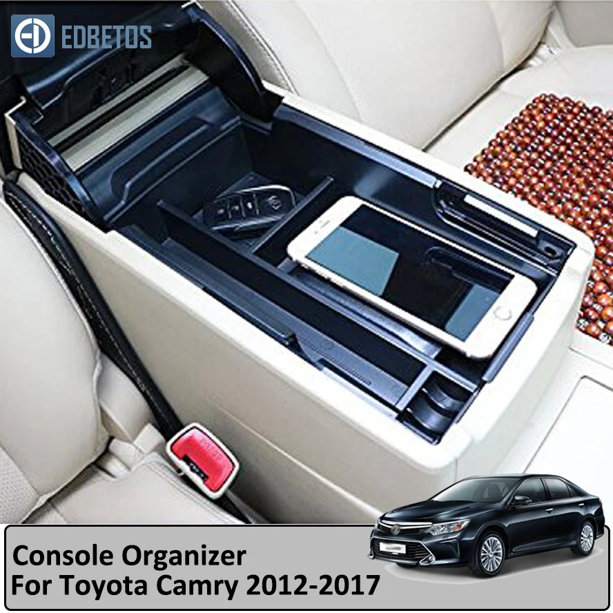Для Toyota Camry 2012- автомобильный подлокотник коробка центральная консоль коробка для хранения перчаток Органайзер вставка лоток и Carmry