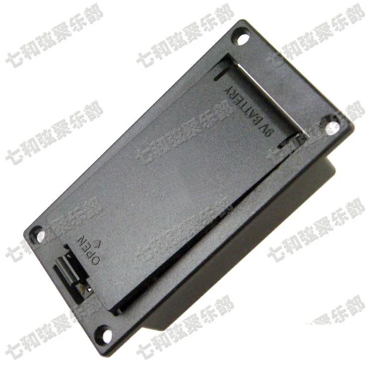 Набор 9 V Батарея коробка/держатель/Чехол Крышка отсека с Вольт скоба для