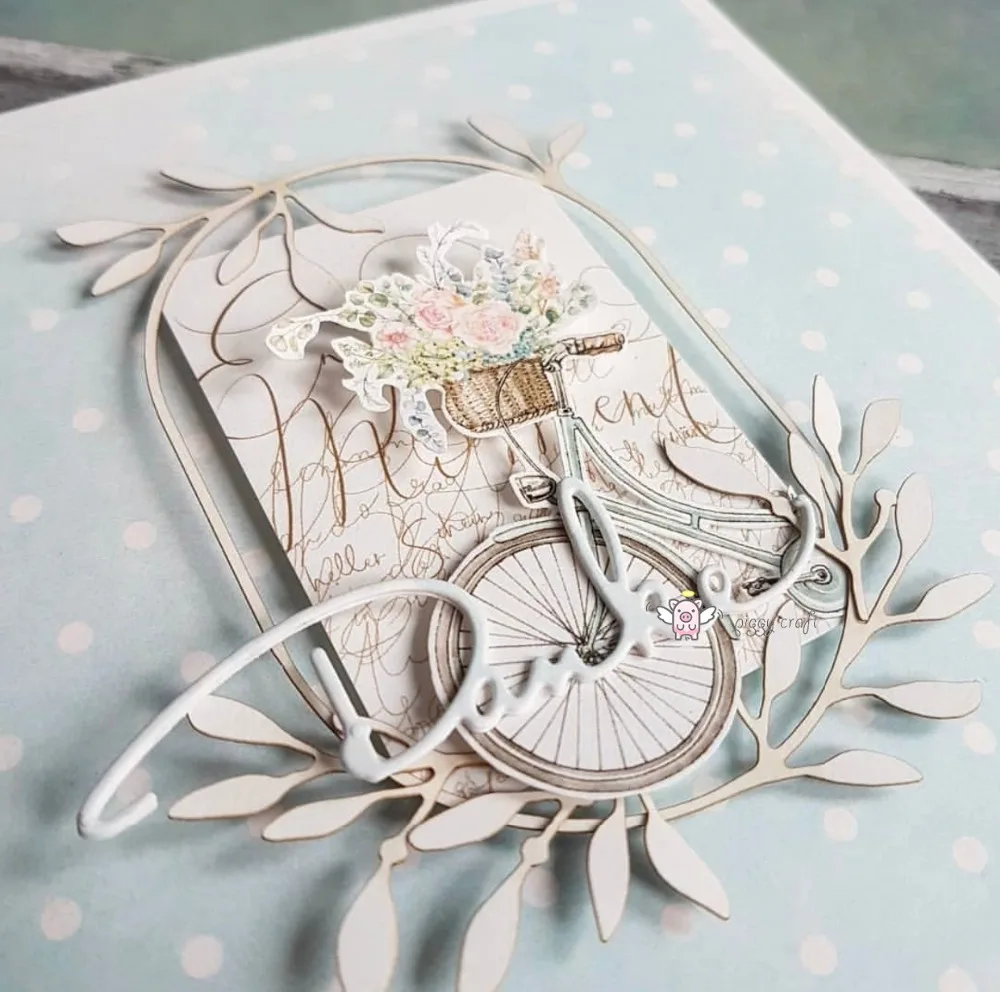 Свинья для рукоделия металлические Вырубные штампы вырезанные формы лист