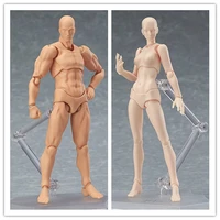 anime figma movable body chan pvc action figure model toys doll for collectible 14cm mannequin art sketch draw human body dolls