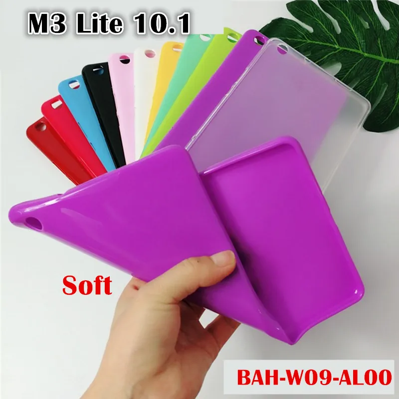 Чехол для Huawei MediaPad M3 Lite 10 0 1 &quotBAH-W09 BAH-AL00 планшет Мягкая силиконовая задняя