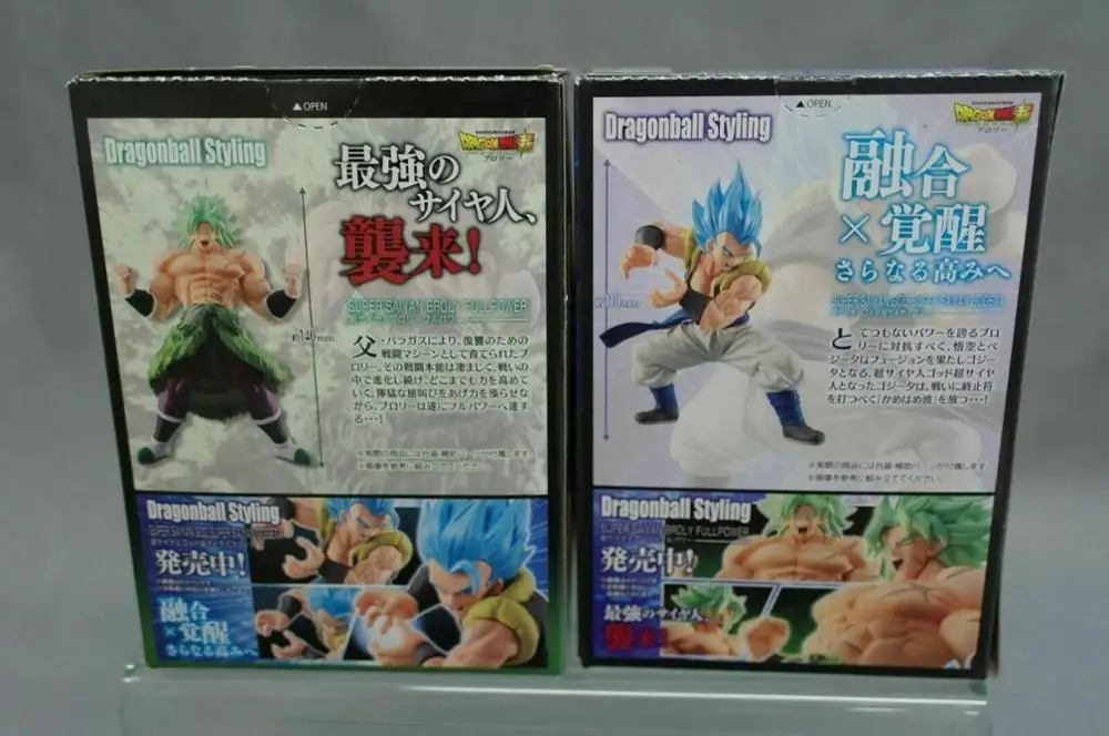WSTXBD Оригинальный BANDAI dragon Z Стайлинг Gogeta BROLY SS полная мощность Фигурка конфеты