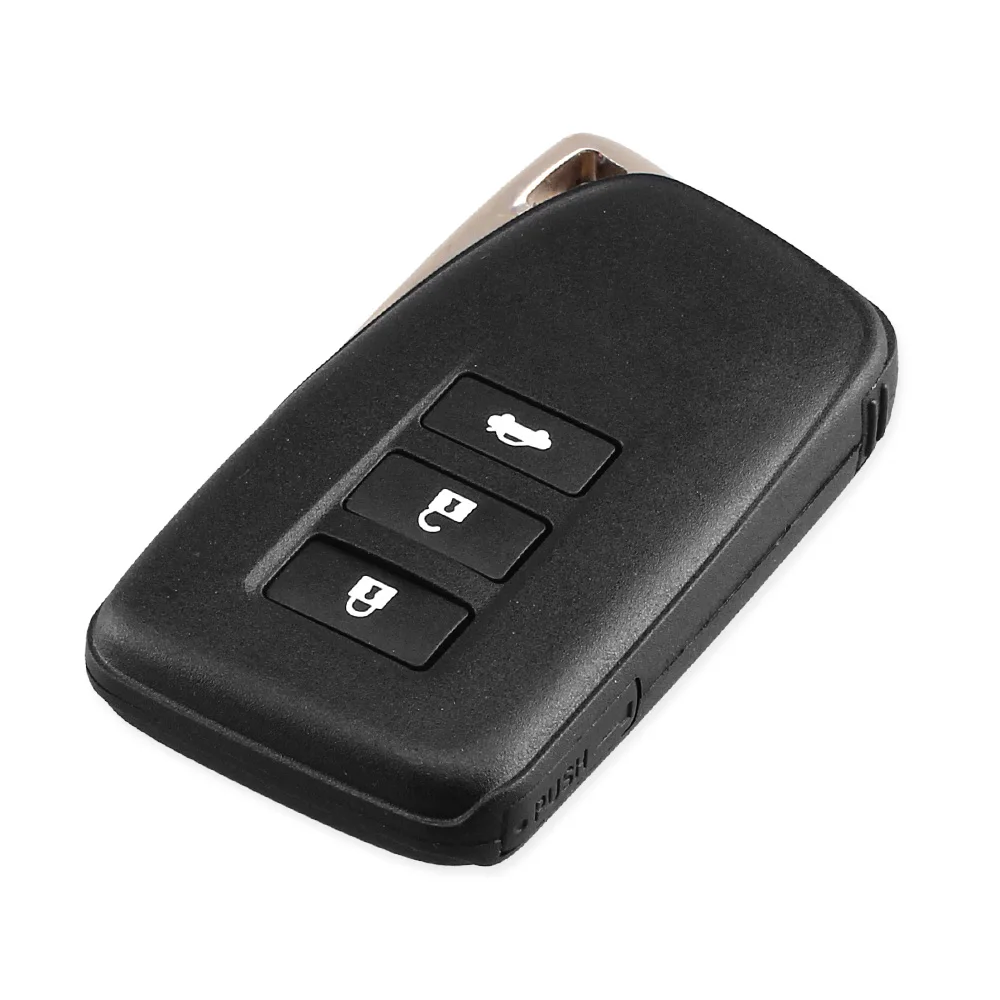 KEYYOU 3 кнопки пустой умный пульт дистанционного ключа оболочки для Lexus ES300H IS ES с