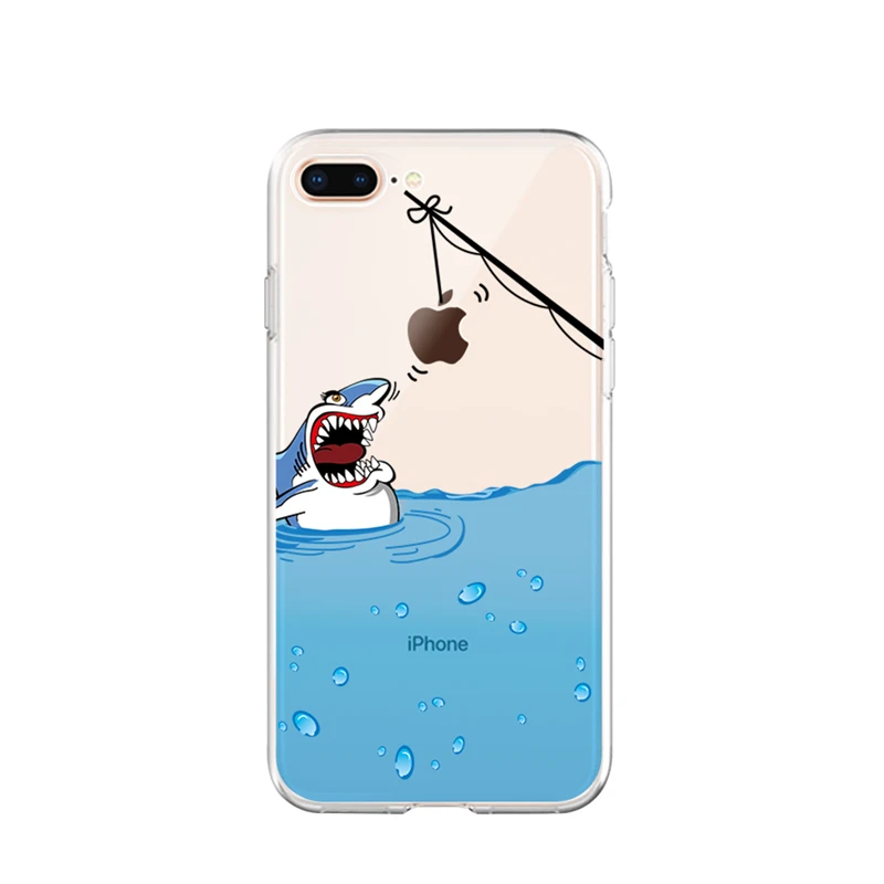 05 Чехол с милым узором для iPhone XS Max XR 11 Pro Max Модный прозрачный мягкий чехол из ТПУ для iPhone X 10 8 7 6S Plus 5 5S SE 11 - Цвет: 05