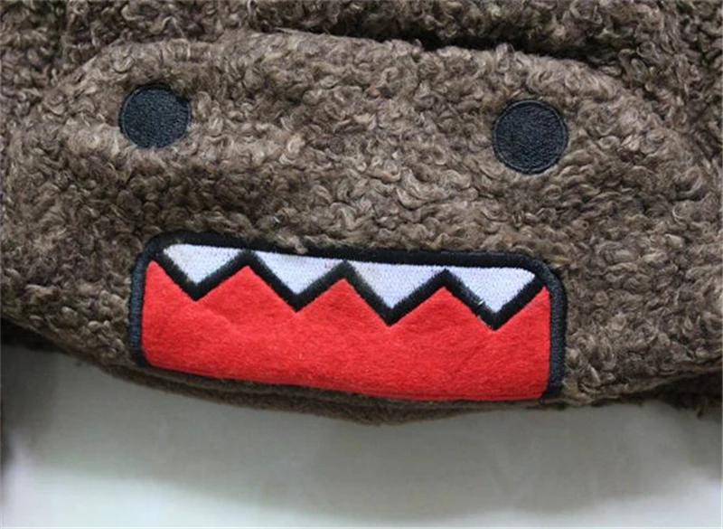 С героями мультфильмов Big Mouth DOMO зимняя шапка ушанка Русская Шапка меховая теплая