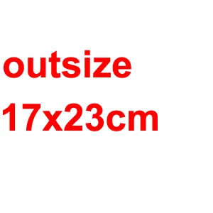 Outsize 17x23 100 шт./лот, Антистатическая Алюминиевая сумка для хранения с застежкой-молнией, герметичная Антистатическая сумка для электронных аксессуаров, посылка, антистатические сумки - Цвет: Outsize 17x23