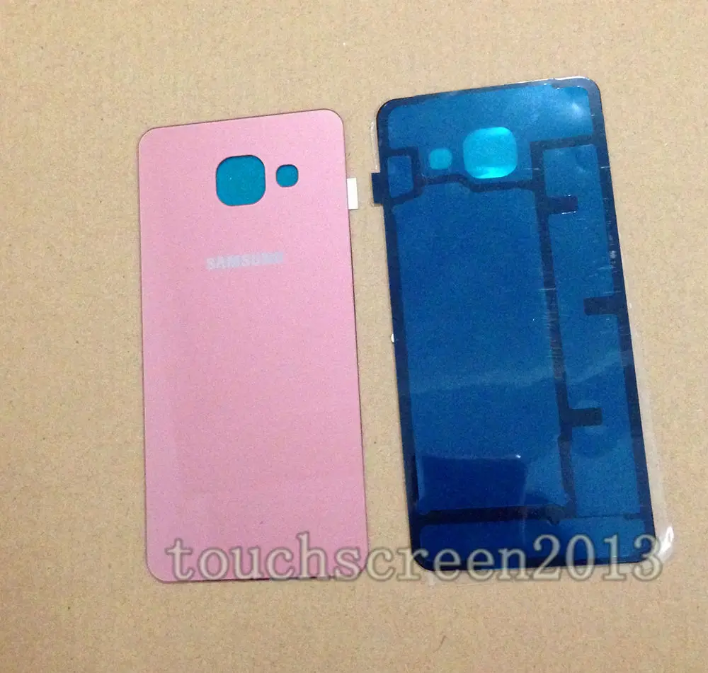 Запасная Задняя стеклянная крышка батарейного отсека для Samsung Galaxy A3 2016