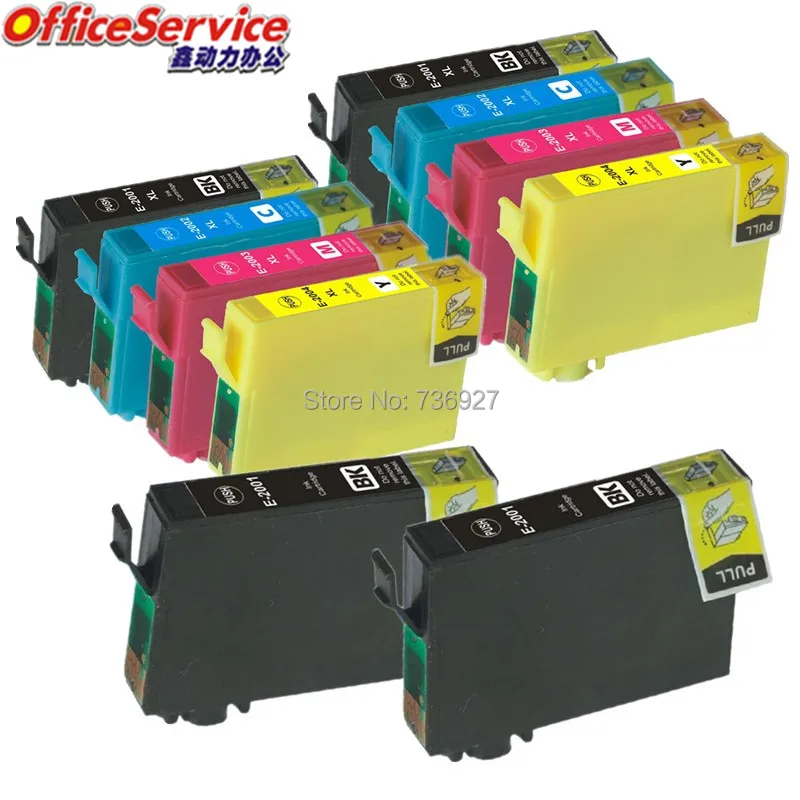 5X T2001 T2001XL совместимый чернильный картридж для Epson WorkForce WF-2530 2540 Expression домашний XP-100
