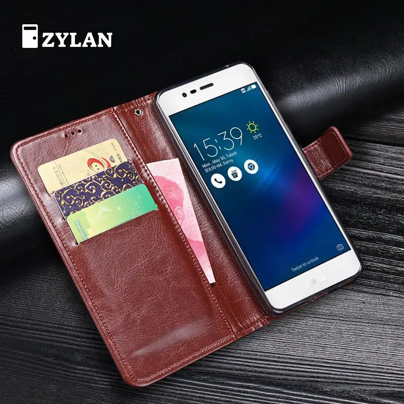 Кожаный чехол для Asus Zenfone 3 Max ZC520TL 5 2 дюйма телефона 3Max ZC ZC520 520 520TL TL флип и