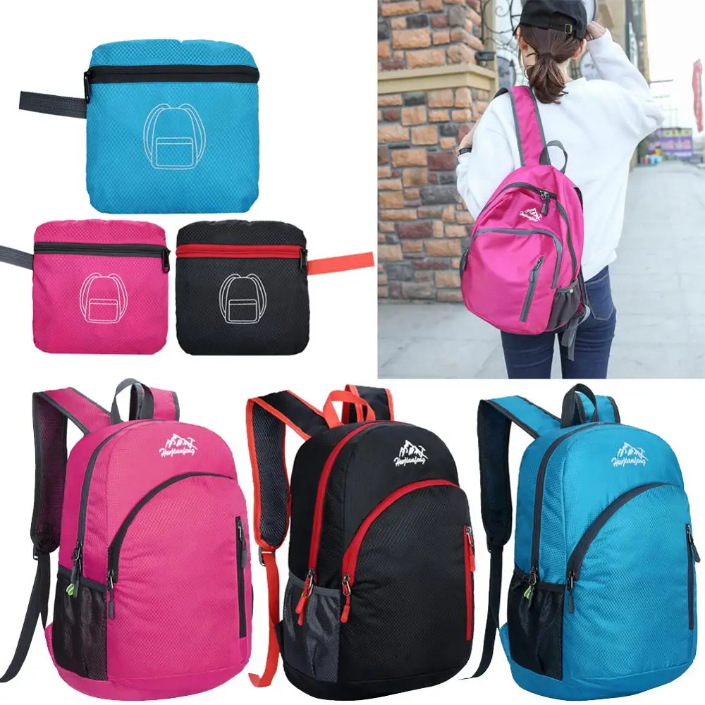 Женский мужской складной рюкзак спортивная тактическая сумка уличные