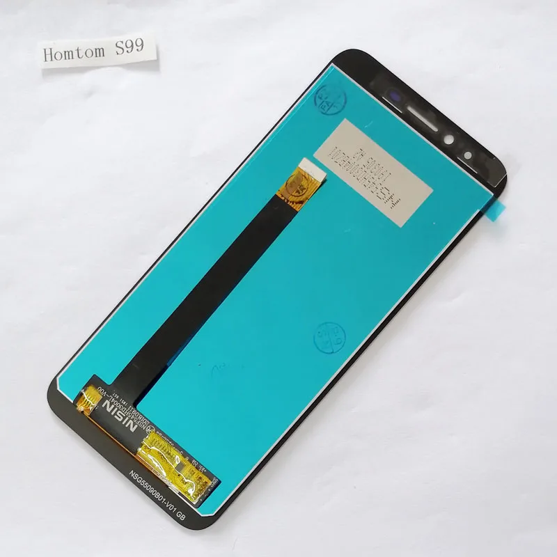 Для 100% оригинального HOMTOM S99 ЖК дисплей с кодирующий преобразователь сенсорного