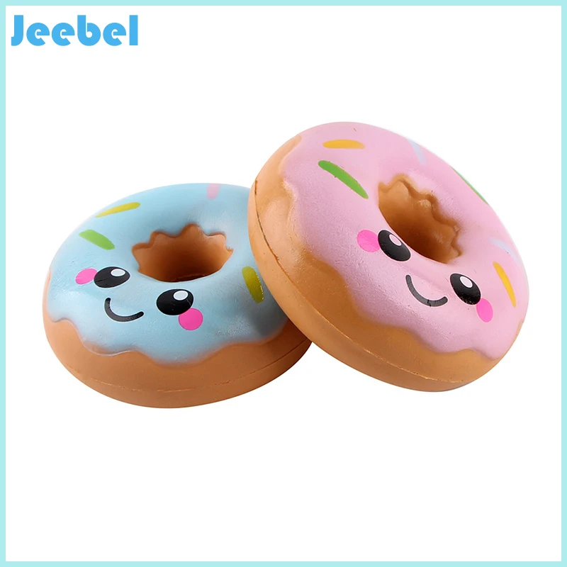 Jeebe пончик анти стресс Забавные игрушки крем Ароматические Squishy замедлить рост