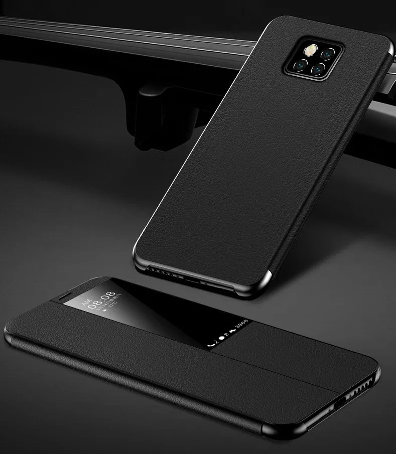 Чехол для Huawei P30 роскошный кожаный жесткий чехол книжка Mate 9 10 20 Pro P10 P20 Lite Honor 8X Nova 3i|