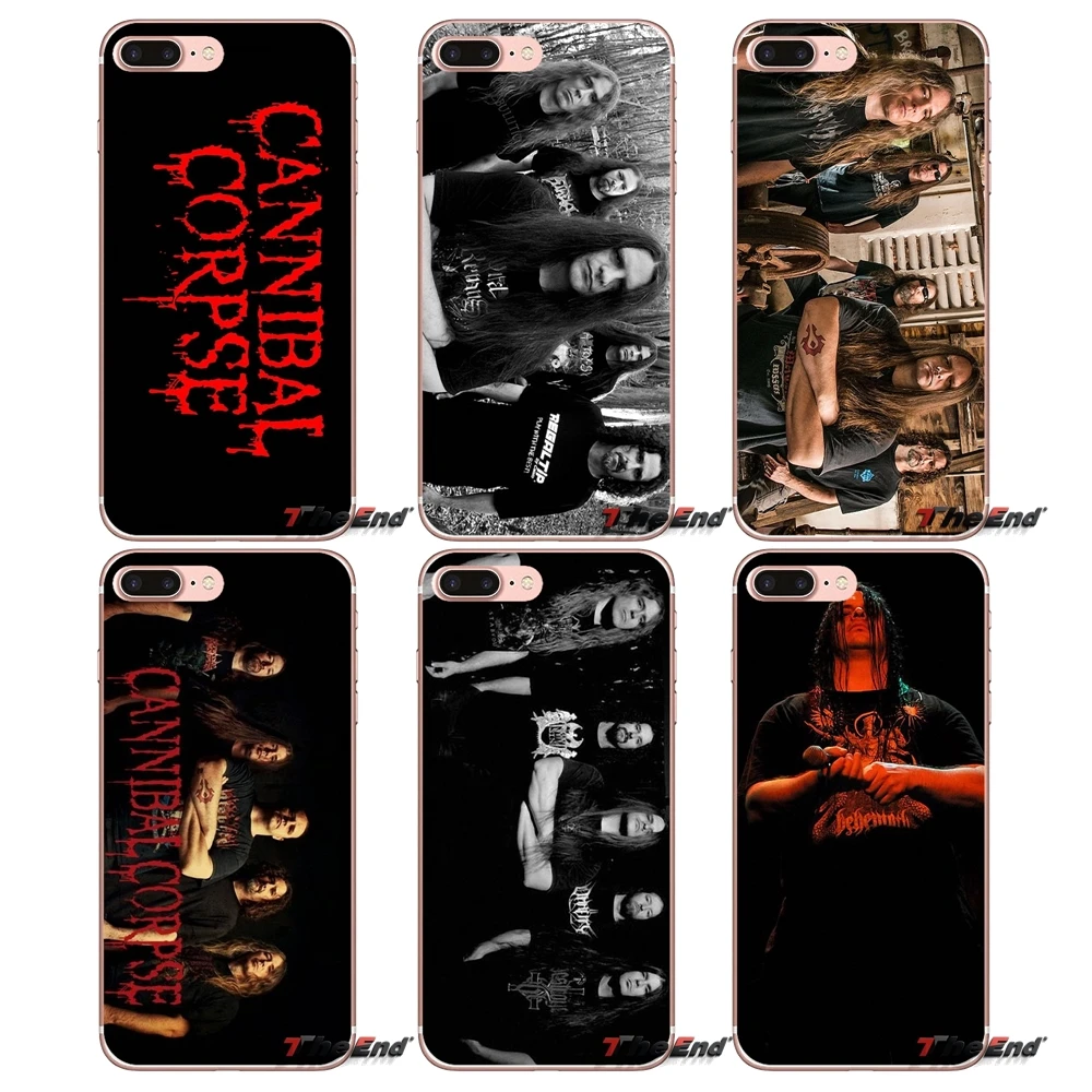 Чехол для Samsung Galaxy S3 S4 S5 MINI S6 S7 edge S8 Plus Note 2 3 4 5 Grand Core Prime Cannibal Corpse Tees Team Bloodthirst|case plus|for