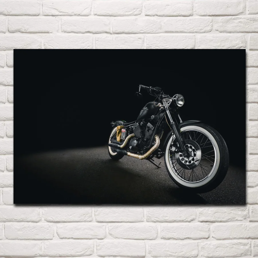 cool motorcycle bike wheel posters on the wall picture home living room decoration for bedroom KC969 | Дом и сад