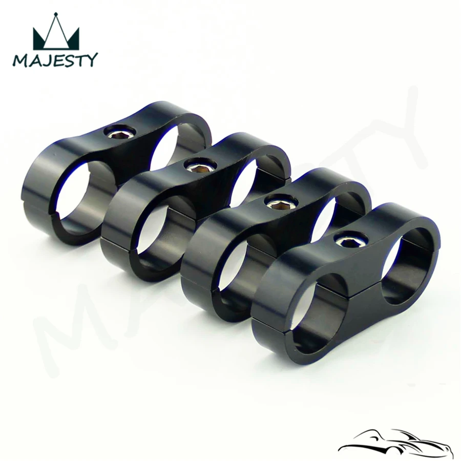 

4PCS AN12 BRAIDED FUEL OIL WATER HOSE LINE SEPARATOR 24MM 15/16" 12AN
