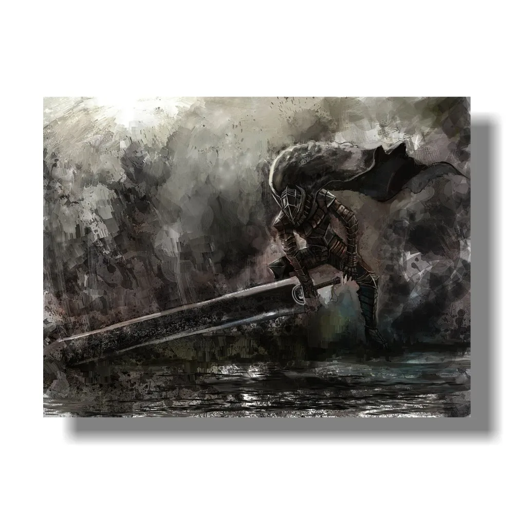 Berserk Poster Gut Griffith художественный шелковый аниме-плакат Настенный декор печать