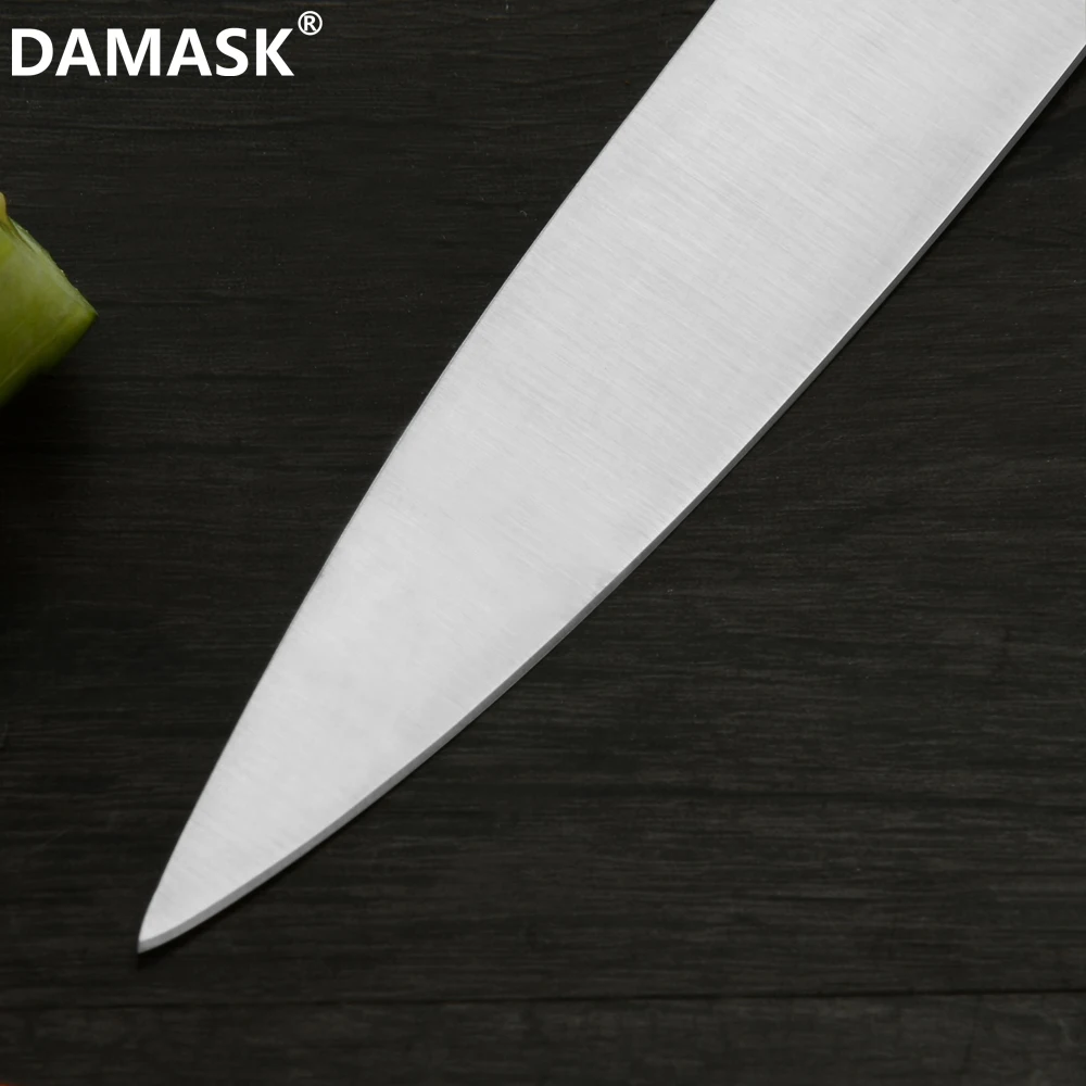 Damask японские кухонные ножи шеф-повара набор HSS нож фрукты овощи мясо суши режущий край Ресторан Кухня Мясо Кливер