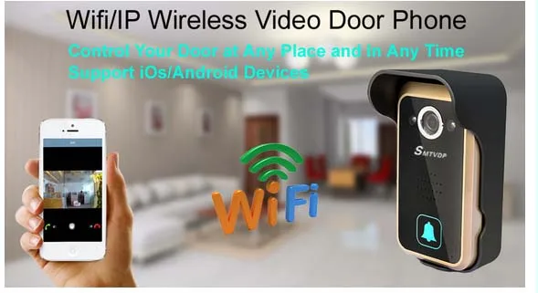 

Беспроводной цифровой дверной звонок с Wi-Fi и камерой