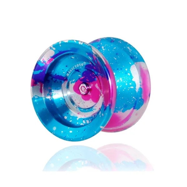 Blue pink silver 10 подшипников, профессиональный набор для йо-йо, дизайн, высокое качество, металл, йо-йо, Классические игрушки - Цвет: Blue pink silver