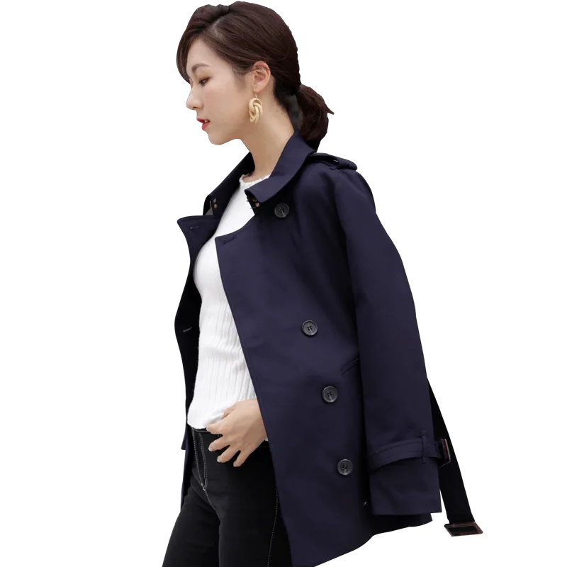 

Autumn and Winter 2020 Fashion Women's Short Style Thickened Women's Fashion Commuter Leisure Korean Edition Coat