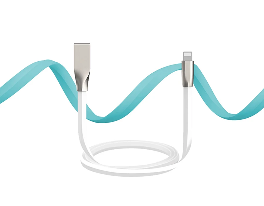 2016 Новые 3D Лапши Линия 8Pin USB Зарядное Устройство Зарядки Кабель Синхронизации