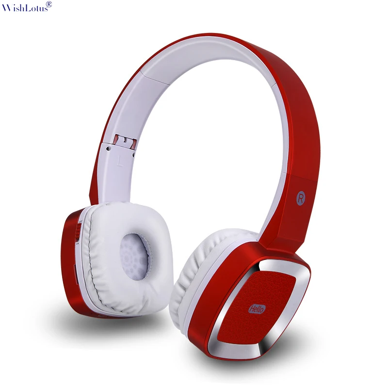Bluetooth наушники WishLotus V4.0 Беспроводные стереонаушники T6 со слотом для карты Micro