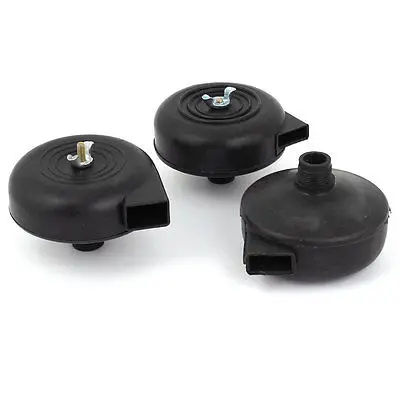 

3pcs 1/2BSP 20mm Threaded Plastic Air Compressor Intake Filter Mufflers Silencer