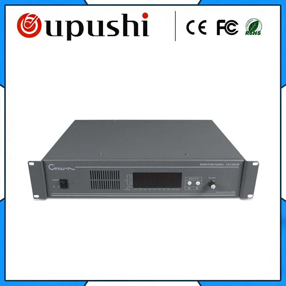 10-канальный студийный мониторный усилитель OUPUSHI CA1383M для прослушивания
