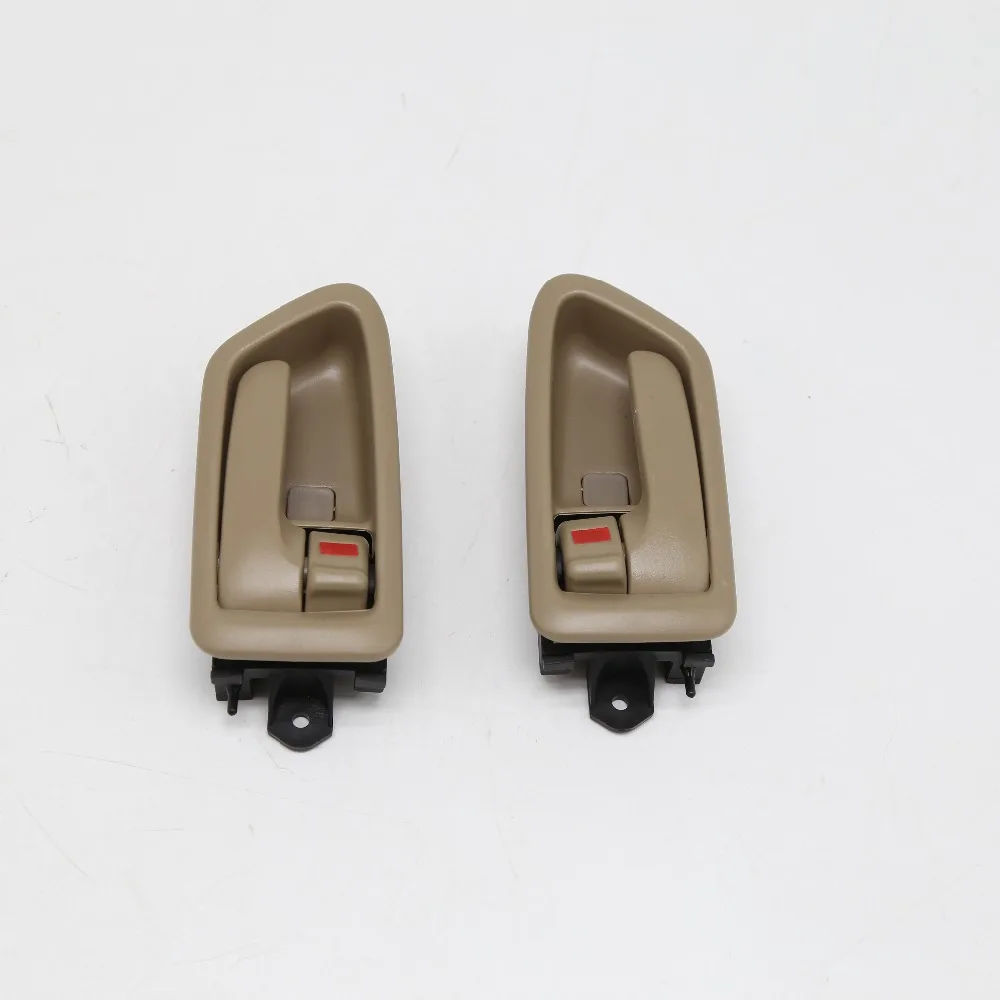 4 шт один набор межкомнатных дверных ручек для TOYOTA CAMRY 1997-2001 RH69205-30120 69205-YC020 LH6906-30120 69206-YC020
