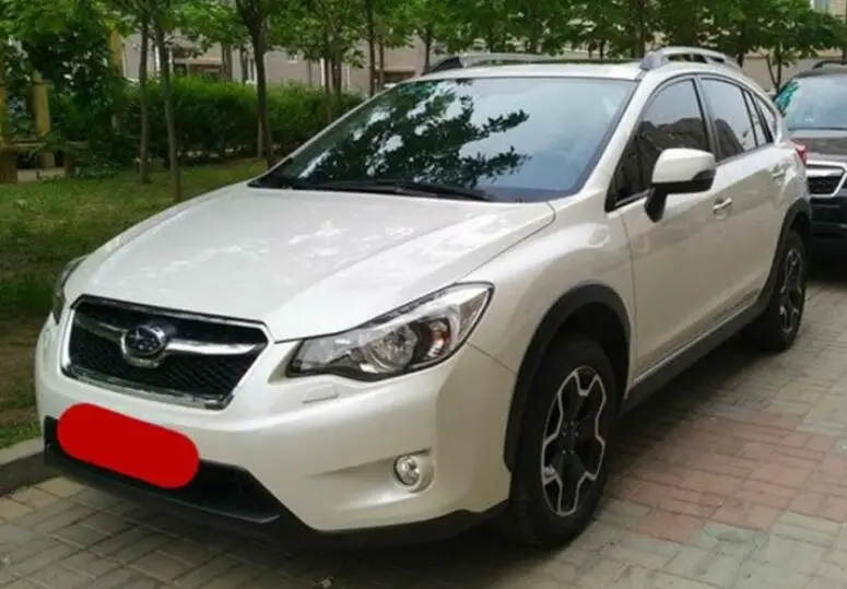 Новая перекрещенная рейка для Subaru Crosstrek Impreza Aero XV 2013 2017 черная крыши|Багажники