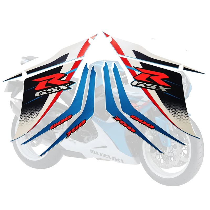 Аксессуары для мотоциклов наклейка подходит для suzuki GSXR600 GSXR750 gsxr600 750 2011 2012 2013 K11 обтекатель стикер s