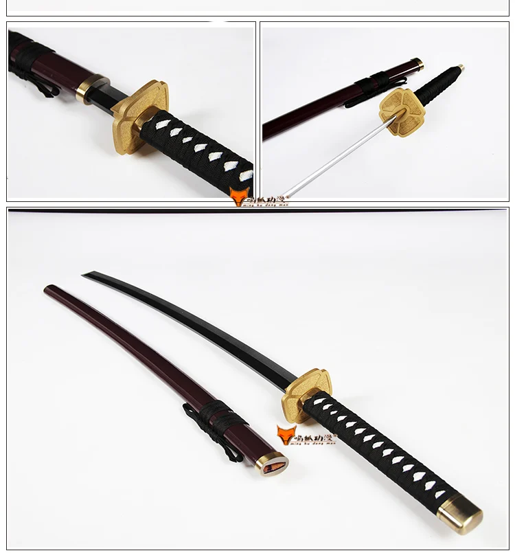 104 см Длина онлайн игры Touken Ranbu меч ОО курикара KATANA косплей реквизит деревянный меч для Хэллоуина вечерние события